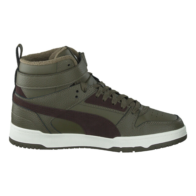 Puma Heren rbd spel wtr leren schoenen UTMR2523_olivebrown large