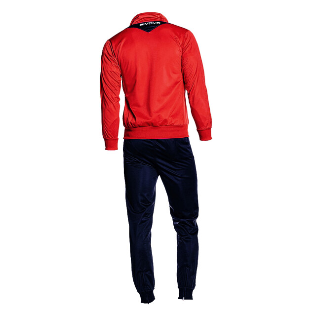 Givova Heren tuta visa trainingspak UTMR2495_rednavy large