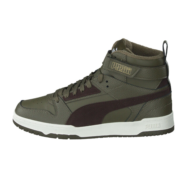 Puma Heren rbd spel wtr leren schoenen UTMR2523_olivebrown large