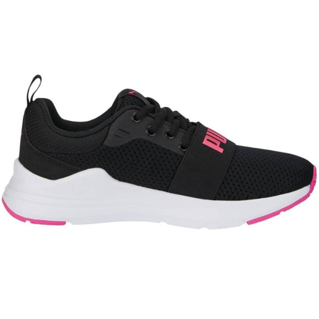 Puma Bedrade hardlooptrainers voor kinderen UTMR78505_blacksunsetpink large