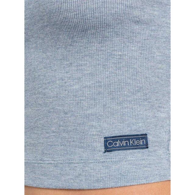 Calvin Klein Dames geknipt tanktopje UTNA182_chambrayblueheather large