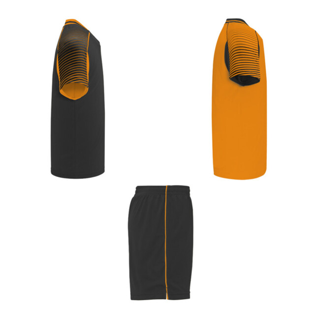 Roly Unisex volwassen juve sports sportset UTPF4439_orangesolidblack large