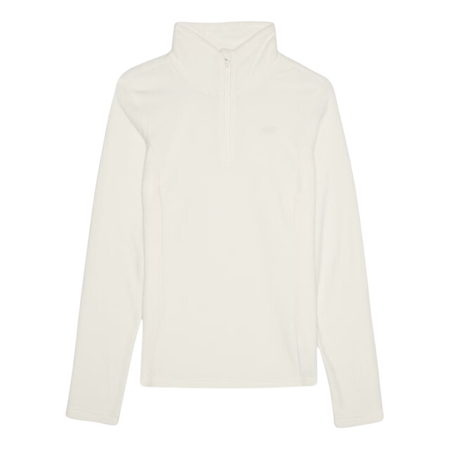 4F Dames waw24uflef048 fleece sweatshirt UTMR592_whitebeigecream large