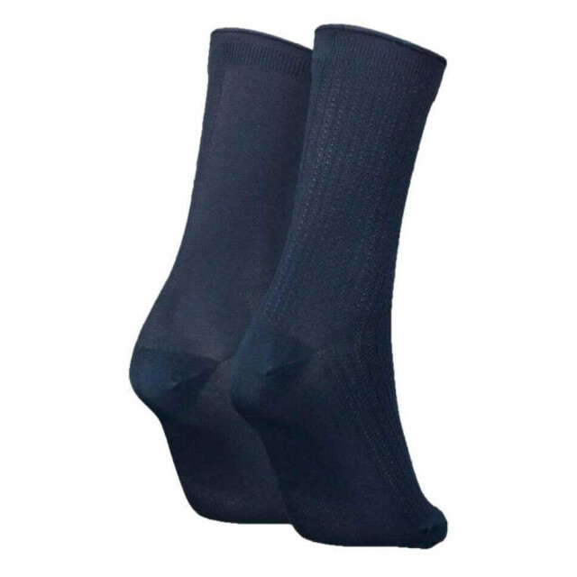 Tommy Hilfiger Dames effen katoen blend sokken (set van 2) UTNA1141_navy large