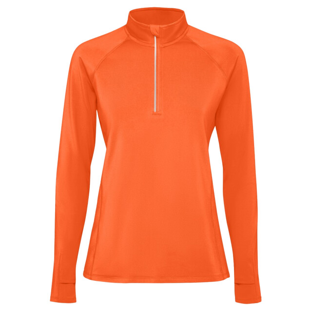 Roly Dames estambul sweatshirt met kwart ritssluiting en lange mouw UTPF4728_fireorange large