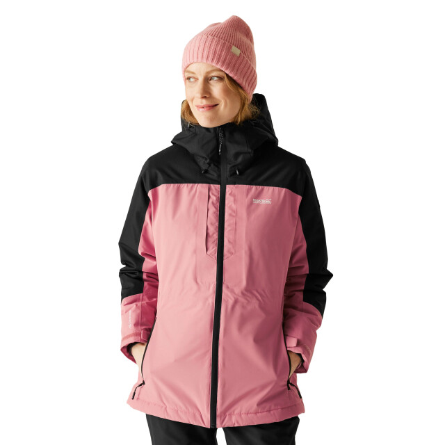 Regatta Dames maldeine geïsoleerde jas UTRG12164_dustyroseblack large