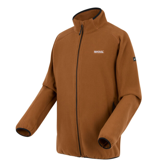 Regatta Heren hadfield full zip fleece jas UTRG7256_nutbrown large