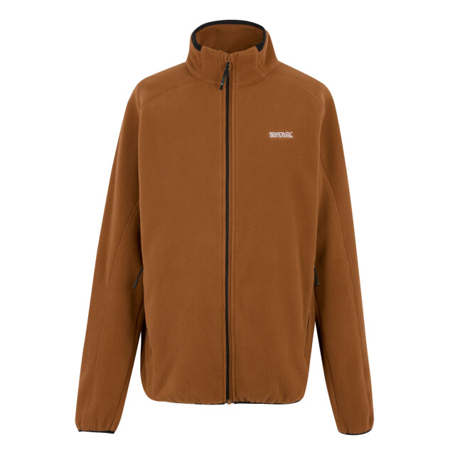 Regatta Heren hadfield full zip fleece jas UTRG7256_nutbrown large