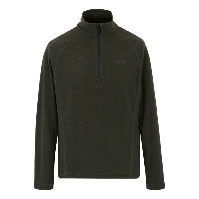 Regatta Great outdoors heren montes fleece sweater met trechter nek UTRG1880_olivenightblack large