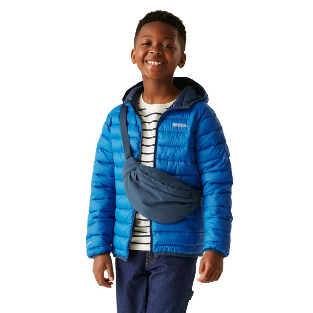 Regatta Marizion gewatteerde jas met capuchon voor kinderen/kinderen UTRG9018_snorkelbluemoonlightdenim large
