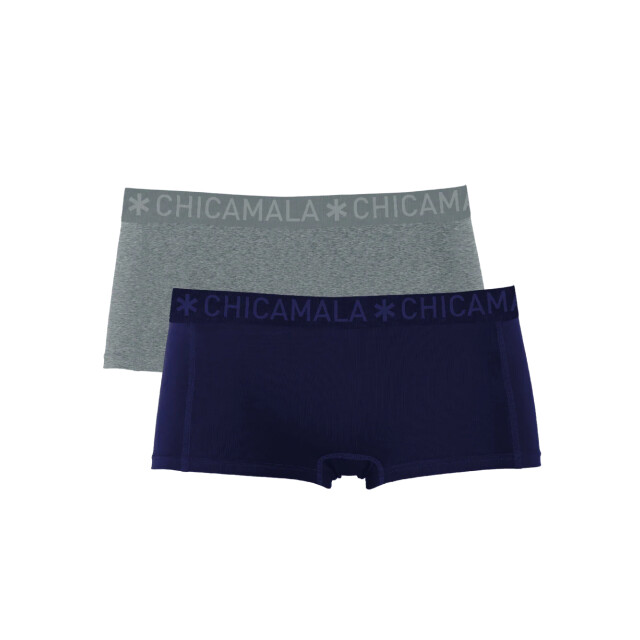 Muchachomalo Meisjes 2-pack boxershorts U-SOLID1215-131J large