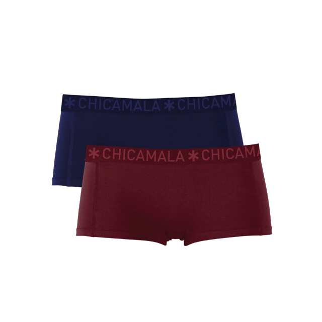 Muchachomalo Meisjes 2-pack boxershorts U-SOLID1215-132J large