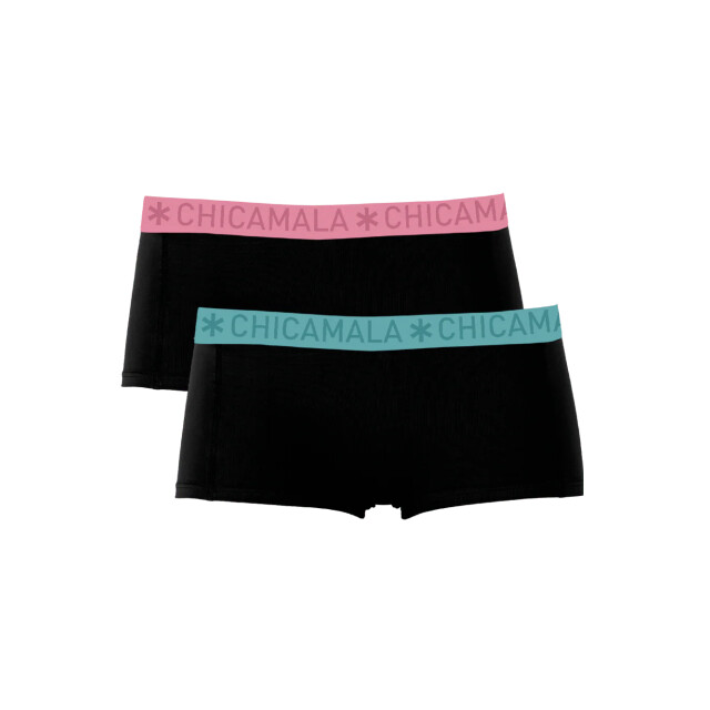 Muchachomalo Meisjes 2-pack boxershorts U-SOLID1215-46J large