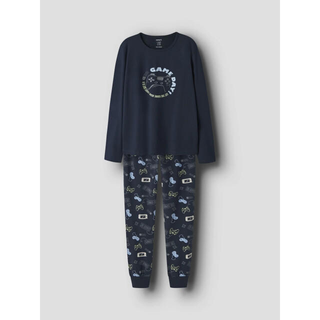 Name It Jongens pyjama set nkmnightset donkerblauw/gamer print 13250835 Navy Blazer large