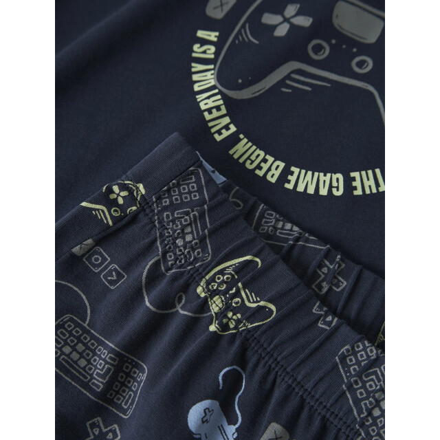 Name It Jongens pyjama set nkmnightset donkerblauw/gamer print 13250835 Navy Blazer large