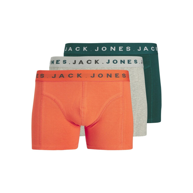 Jack & Jones Heren boxershorts trunks jacbennett 3-pack multicolor 12285142-Deep Teal large