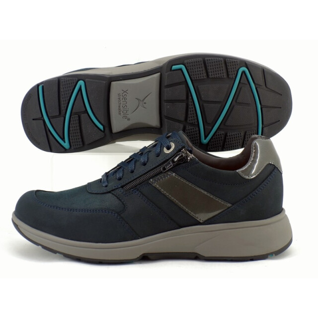 Xsensible 30201 wijdte H Sneakers Blauw 30201 wijdte H large