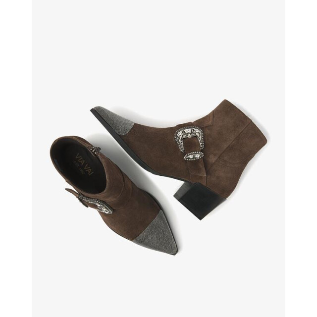 Via Vai 62313 Kate Jemma Enkellaarzen Bruin 62313 Kate Jemma large