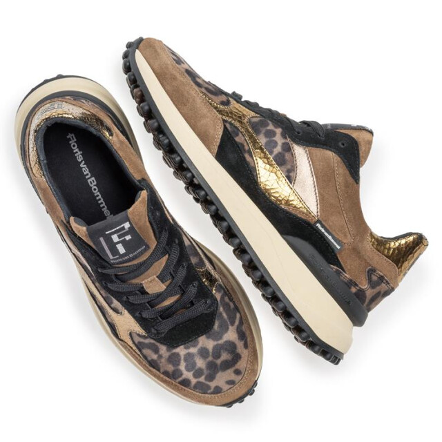 Floris van Bommel SFW-10085 Sneakers Bruin SFW-10085 large