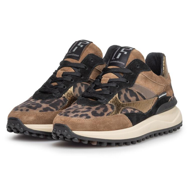 Floris van Bommel SFW-10085 Sneakers Bruin SFW-10085 large