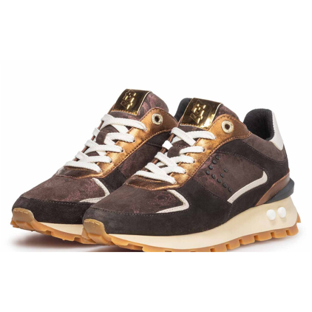 Floris van Bommel SFW-10084 Sneakers Bruin SFW-10084 large