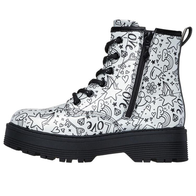 Skechers 303408L Gravlen Hi - Doodle Laarzen Wit 303408L Gravlen Hi - Doodle large
