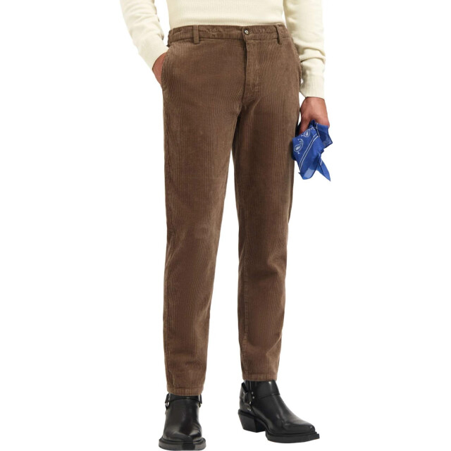No Excess Pants chino stretch corduroy taupe 297060906-044 large