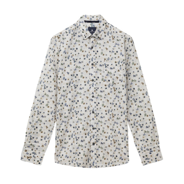 State of Art Overhemd lange mouw 21416014 State of art Overhemd lange mouw voor Heren in de kleur Ecru - Maat XXL voor Heren in de kleur Ecru - Maat XXL large