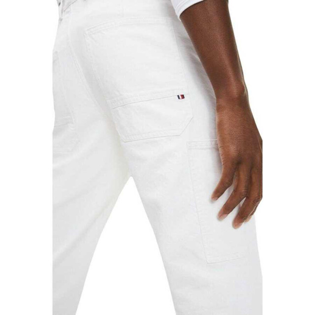 Tommy Hilfiger Normale herenbroek met logo UTNA1038_ecru large