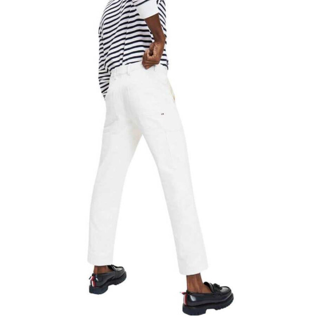 Tommy Hilfiger Normale herenbroek met logo UTNA1038_ecru large