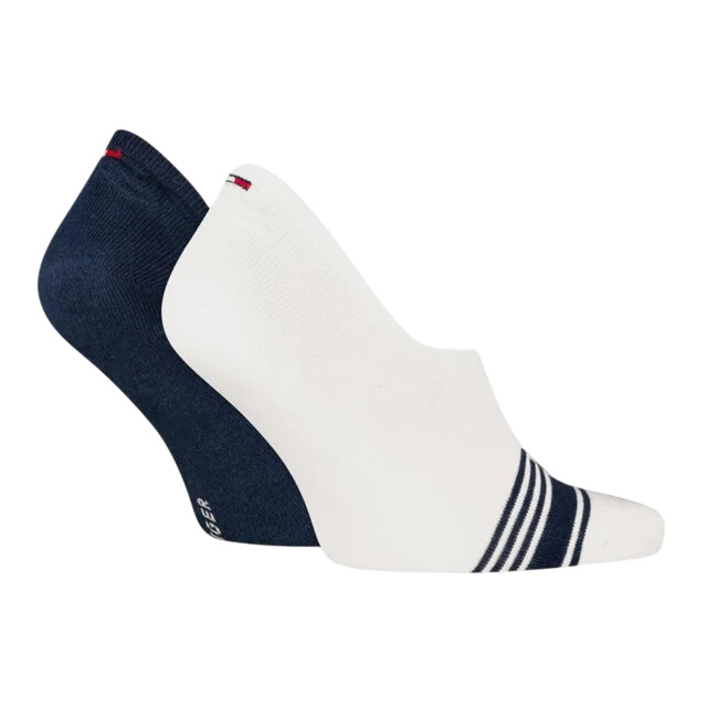 Tommy Hilfiger Enkelsokken met contrast voor heren UTNA1135_whitenavyblue large