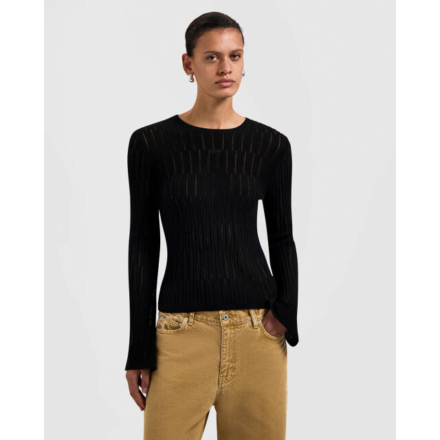 Olaf Hussein Top lange mouw w240702 retro ØLÅF Top lange mouw W240702 RETRO large