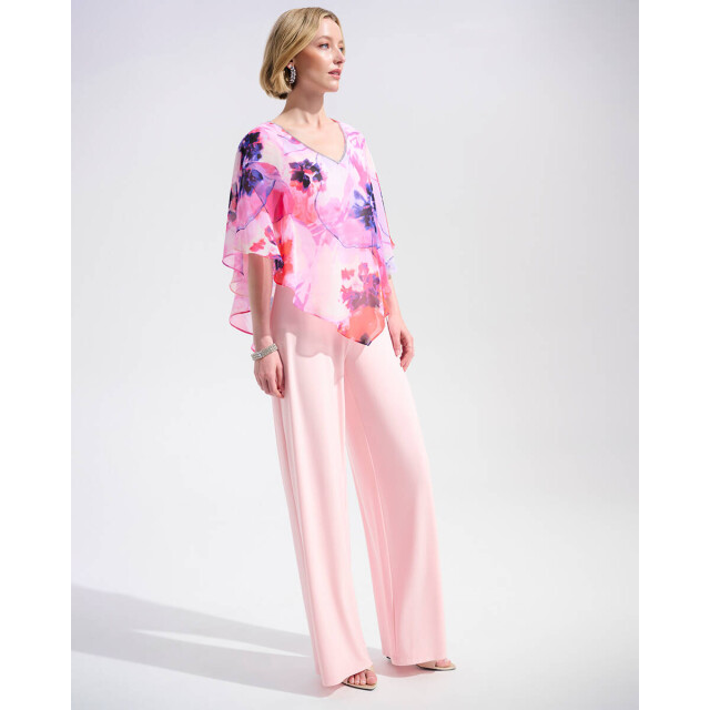 Joseph Ribkoff Pantalon 221340s26 Joseph Ribkoff Pantalon voor Dames in de kleur Roze - Maat 46 large