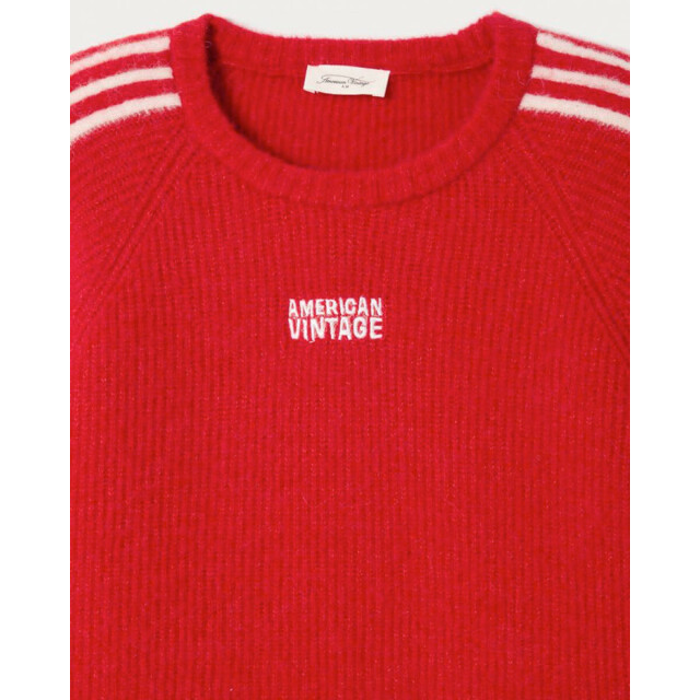 American Vintage Top lange mouw vito18ne American Vintage Top lange mouw VITO18NE large