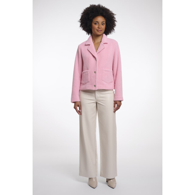 Rino & Pelle boxy jacket with lappel collar bobien.7002621 11016 cotton candy 06111.614.0011 large