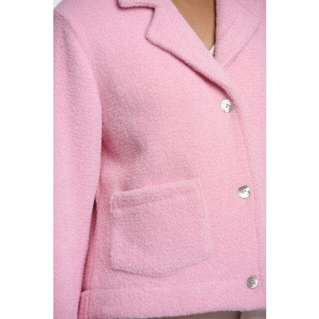Rino & Pelle boxy jacket with lappel collar bobien.7002621 11016 cotton candy 06111.614.0011 large