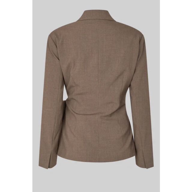 Second Female blouse lm dakota wrap 6144 mid brown 06228.840.0044 large