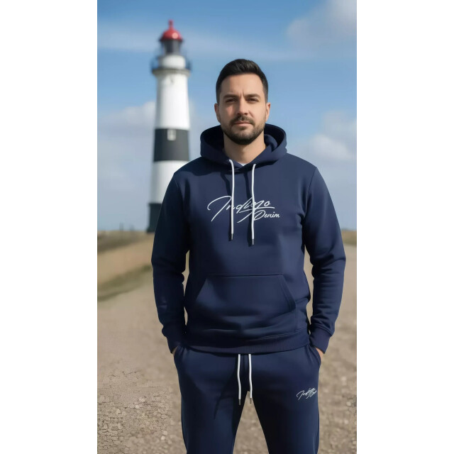 Indigo Denim Denim joggingpak heren - ID061-1-1 large