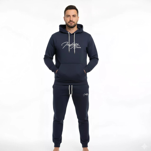 Indigo Denim Denim joggingpak heren - ID061-1-1 large