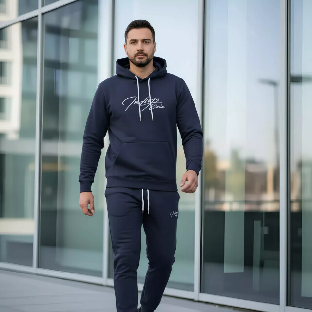 Indigo Denim Denim joggingpak heren - ID061-1-1 large