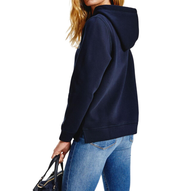 Tommy Hilfiger Dames polycotton hoodie UTNA139_black large