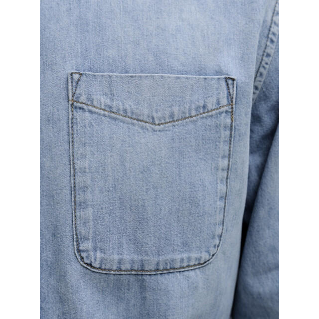 Jack & Jones Jjebrook jjoxford shirt akm 990 blue denim 5300.50.0023 large
