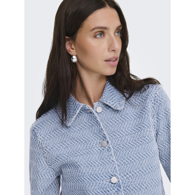 Jacqueline de Yong Jdynico ls structure schaket dnm blue denim 4270.35.0015 large