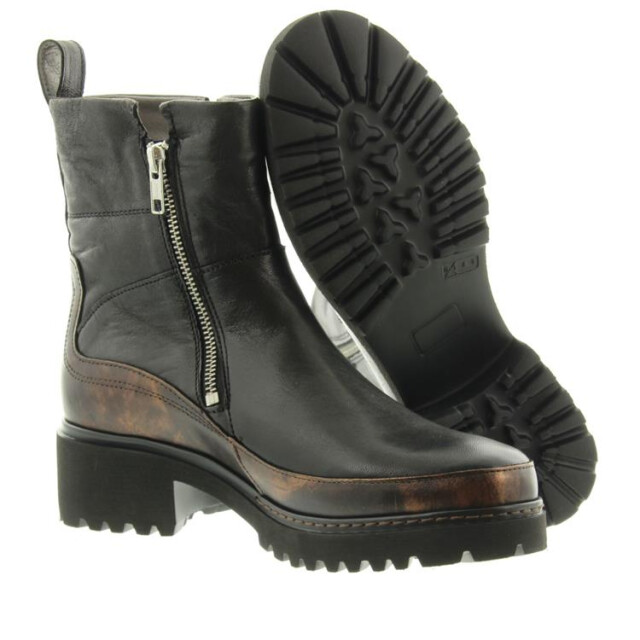 Piedi Nudi coco Enkellaarzen Zwart coco large