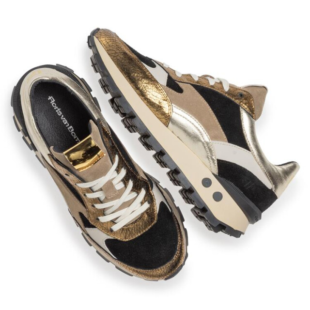Floris van Bommel SFW-10098 Sneakers Goud SFW-10098 large