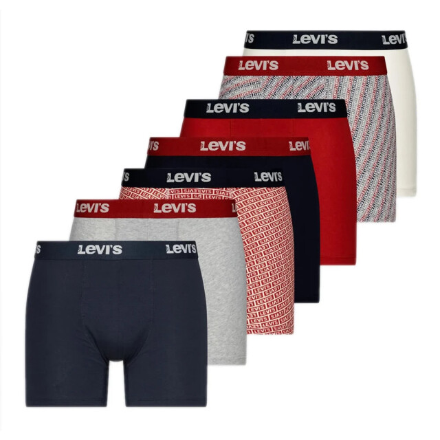 Levi's 7-pack heren boxers giftpack 701225625-004 large