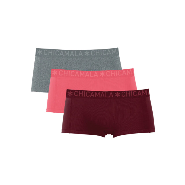Muchachomalo Meisjes 3-pack boxershorts U-SOLID1215-137J large