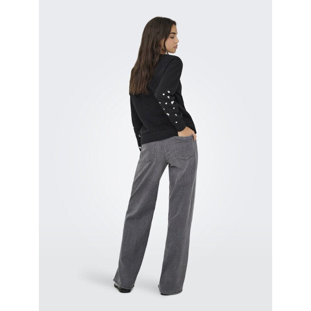 Jacqueline de Yong Jdyparis l/s sleeve emb sweat jrs 15355417 large