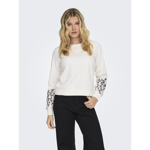 Jacqueline de Yong Jdyparis l/s sleeve emb sweat jrs 15355417 large