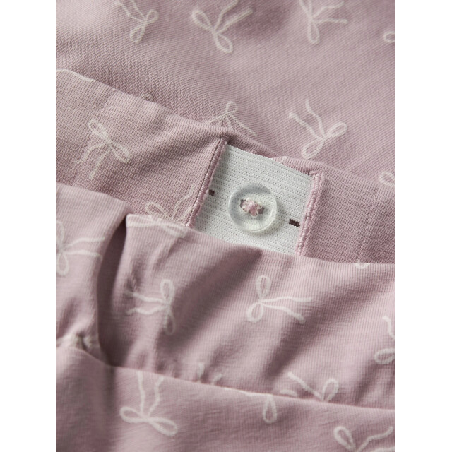 Name It Meisjes lange pyjama set nkfragna wit/lila strikjes print 13249386-Keepsake Lilac large